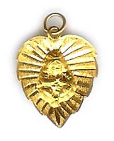 22kt Gold leaf 'krishna pendant'